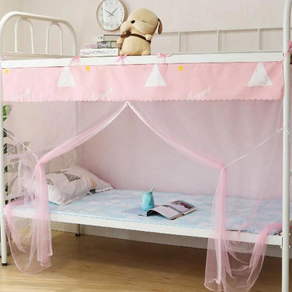 Детская двухъярусная кровать балдахин кровать сетки для студенческого общежития москитная сетка противомоскитная палатка насекомые отклонение кровать палатка