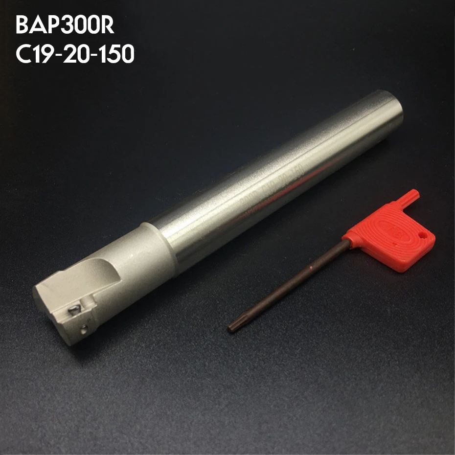 

apmt1135 BAP300R C19 20 150 diameter 20mm 150Length Milling Cutter CNC Holder Roughing Pocket Sloot Plung Shoulder Copy milling