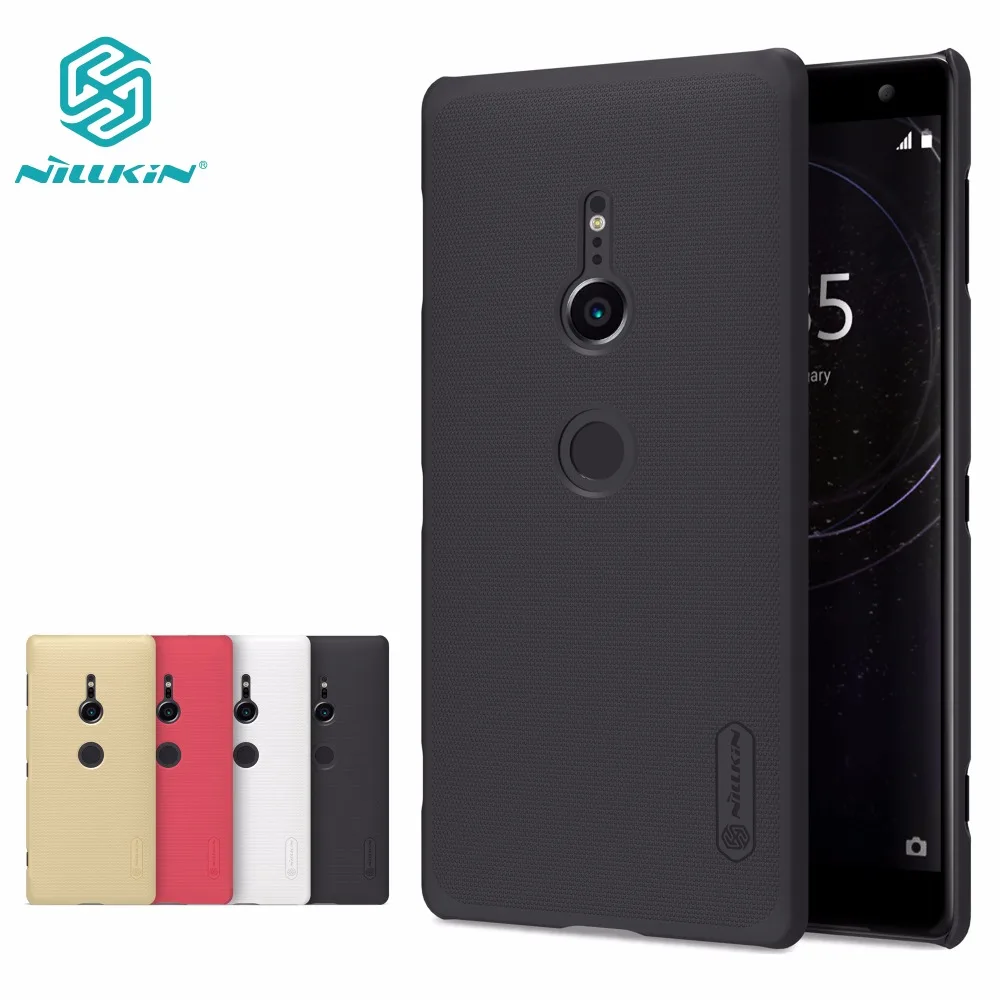 

Case For Sony Xperia XZ2 NILLKIN Super Frosted Shield matte hard back cover case Sony XZ2 with Retail package
