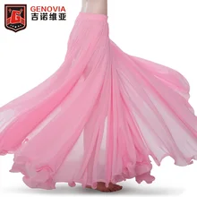 Профессиональный женский костюм для восточных танцев живота, волнистая юбка, платье с разрезом, Карнавальная болливудская юбка