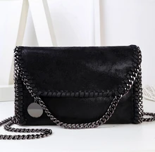 Women Messenger Bags New Arrval Casual Chains Handbags High Quality PU Leather Shoder Crossbody Bag Hand-woven bolsa feminina