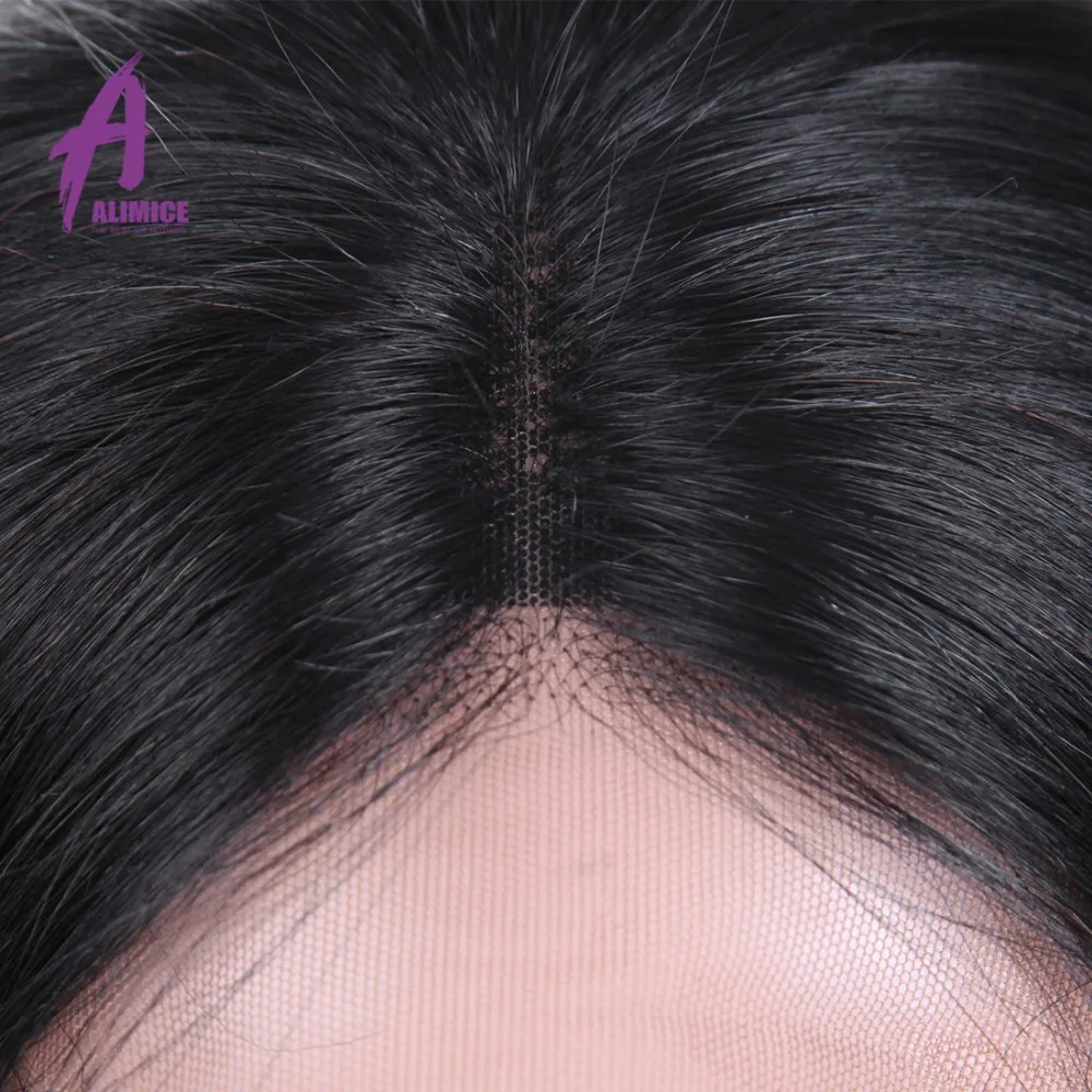 Alimice Brazilian Straight Lace Front Human Hair Wigs Human Hair Lace Front Wigs For Black Women 8-26inch 130% 150% 180% Density (19)