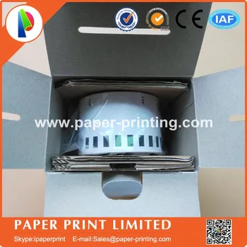 

60 Rolls Compatible DK-22205 Label 62mm*30.48M Continuous Compatible for Brother Printer QL-570/700 All Come With Plastic Holder