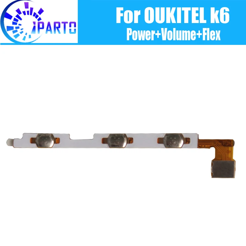 

OUKITEL K6 Side Button Flex Cable 100% Original Power + Volume button Flex Cable repair parts for OUKITEL K6