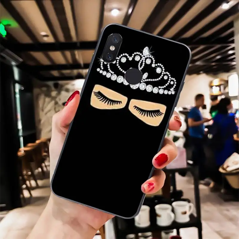 Oriental Woman In Hijab Face Muslim Islamic Gril Eyes Phone Case