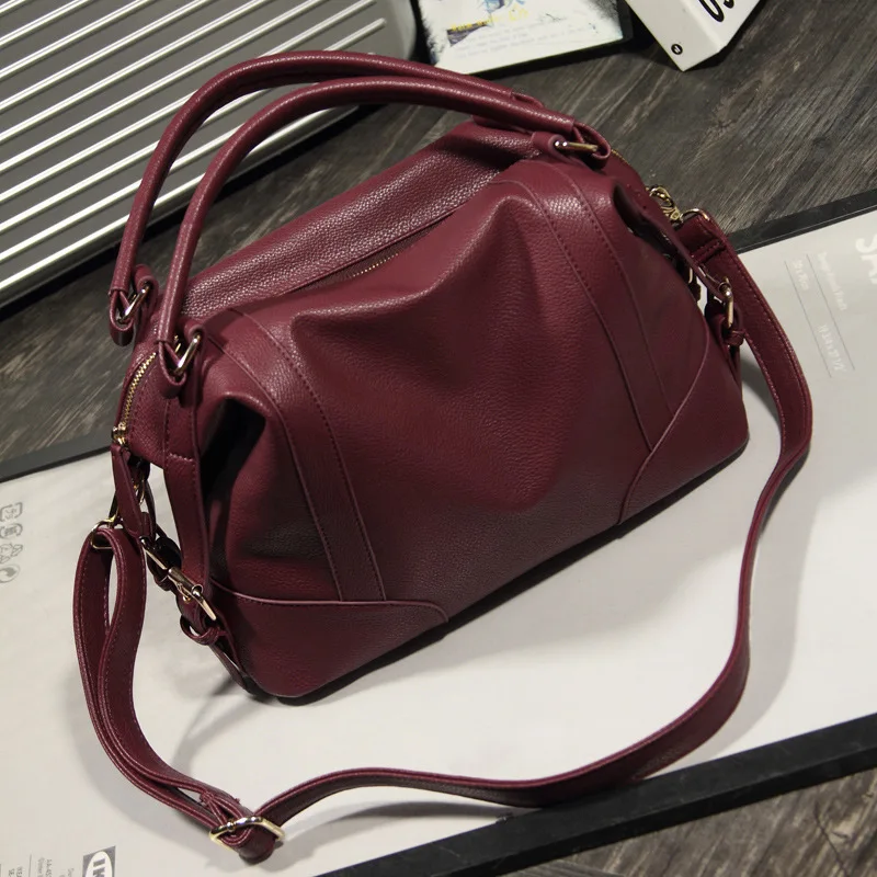 

LKX New Women Fashion Top-handle Mujer Ladies Handbags Casual Tote Big Shoulder Bag For Girl Hot Sale Bolsa Female Femmes Sac