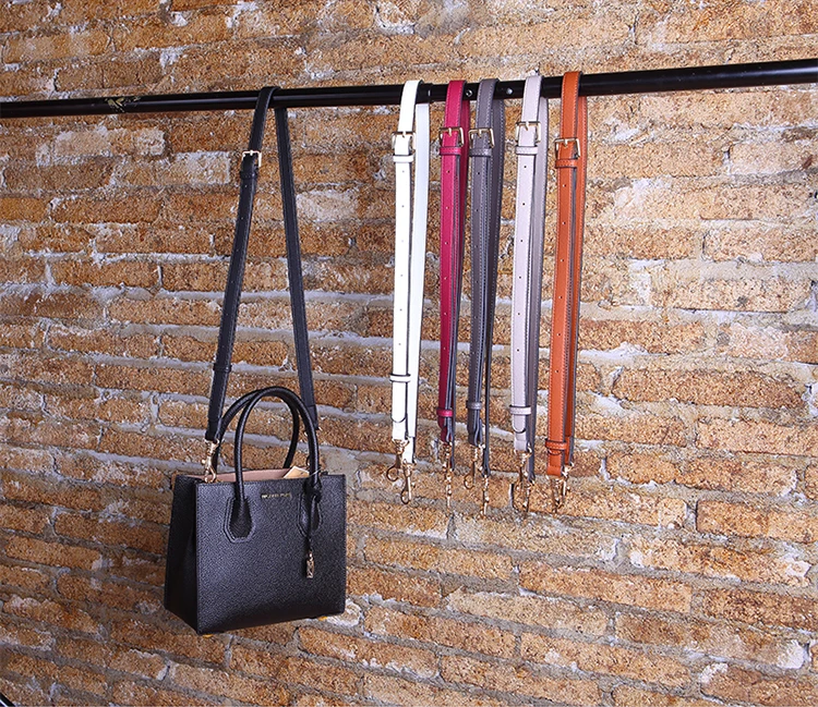 Длинная узкая сменная сумка на ремне для женщин, кожаный винтажный Сменный ремень для Сумки из искусственной кожи, 6 цветов, аксессуары для сумок