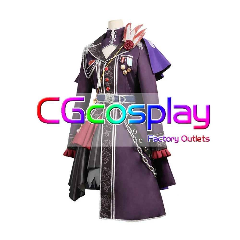 Cgcos Экспресс доставка Bang Dream Лиза Имаи Roselia 3th live форма аниме игры Косплэй костюм на