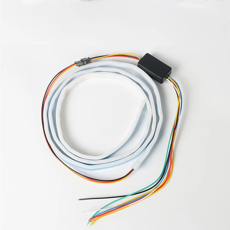 Автомобильная светодиодная лента поворотный сигнал разноцветная RGB задняя