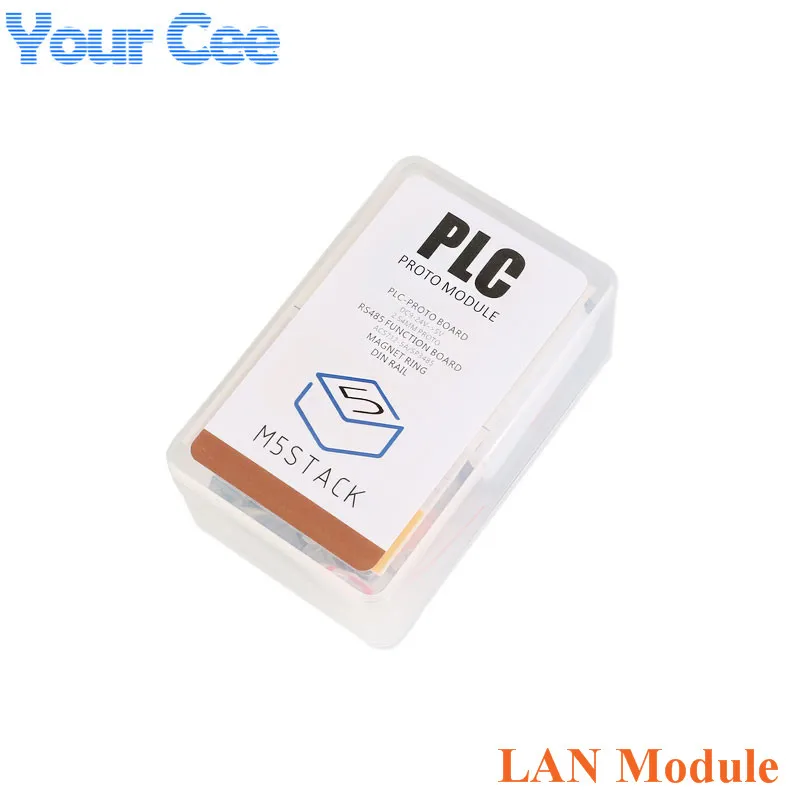 

M5Stack Series LAN Module LanProto Ethernet convert Network Module Microcontroller for Arduino ZK20