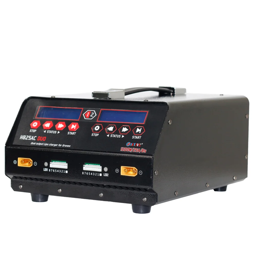HTRC 1200 Вт двойной порт Аккумулятор для беспилотника балансирующее зарядное