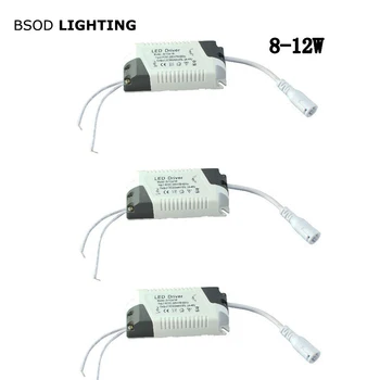 

BSOD 8-12W 300mA LED Driver AC85-265V DC24-48V for LED Strip Light Lamp Power Supply Electronic Lighting for Transformer