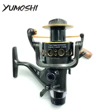 YUMOSHI дизайн спиннинговая Рыболовная катушка троллинг катушка летающее колесо с металлической катушкой большая катушка для баса карпа форели сома