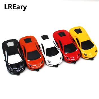 

Super Sports Car 128MB USB Flash Drive Mini Pen Drive 32GB 16GB Memory Stick Pen Metal Lamborghini model 4GB/8GB PenDrive 64GB