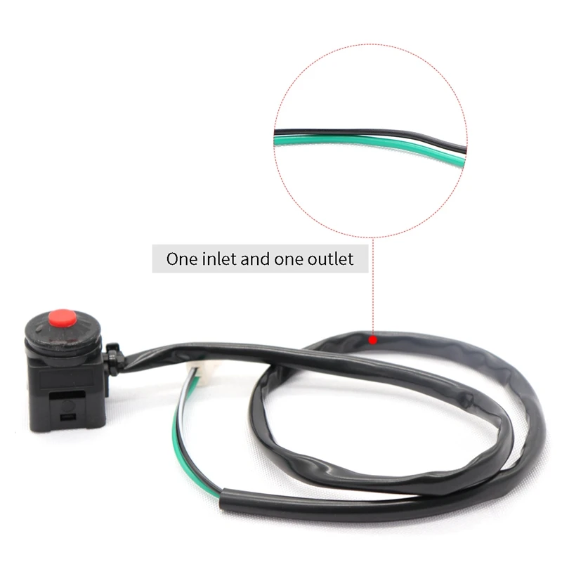 Квадроцикл Мотоцикл Kill Switch Dual Sport Dirt Quad Start Horn Kill Off Stop Switch кнопка мотоцикл автомобильные аксессуары Универсальный