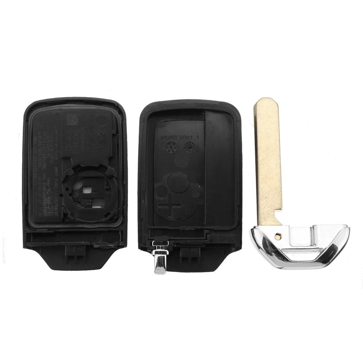 ACJ932HK1210A с изображением машины(3+ 1 кнопки дистанционного ключа Fob чехол в виде ракушки W/лезвие для Honda/Accord/Civic/CRV/CRZ/HR-V/Пилот