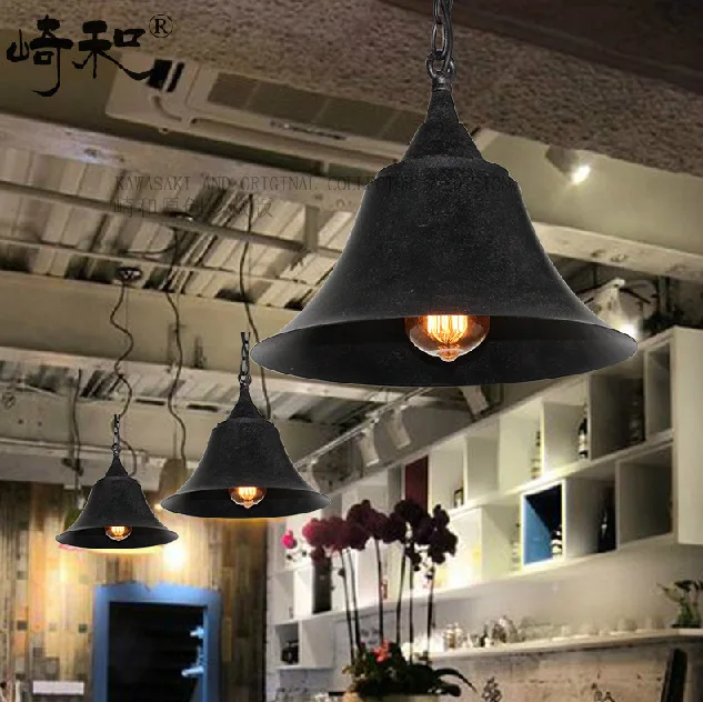 Nordic American rural vintage style metal single droplight | Лампы и освещение