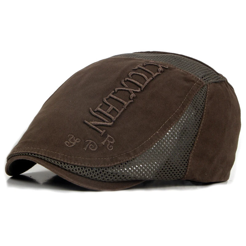 Beret Hat Casual Hat Woolen Beret Cotton Flat Advance Driver Flat Cap Men Women Beret Hats Korea Style Spring Summer