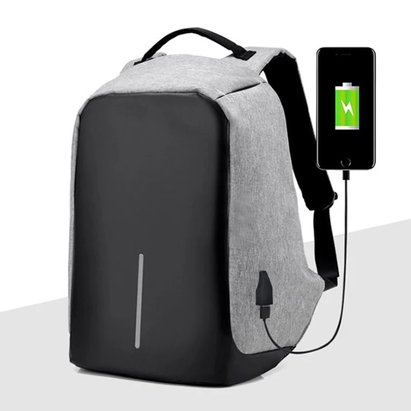

Business Men's Casual Backpack Usb Charging Anti-theft Shoulder Travel Backpack Ladies Computer Bag