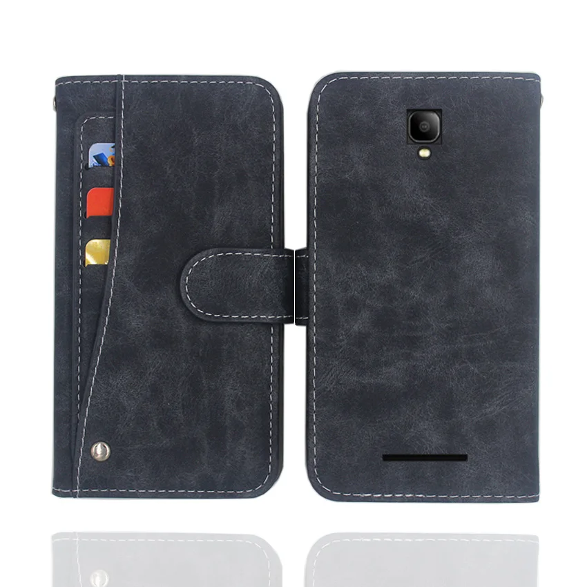 Hot! Fly Champ FS529 Case High quality flip leather phone bag cover case for Fly Champ FS529 with Front slide card slot