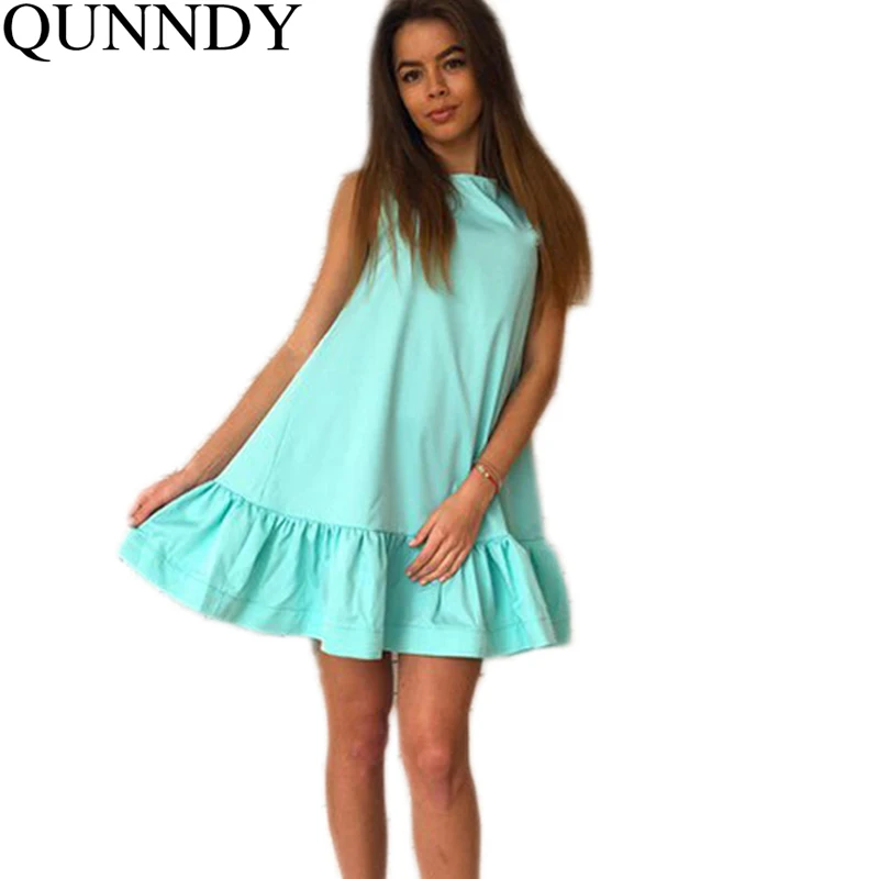 short a line summer dress