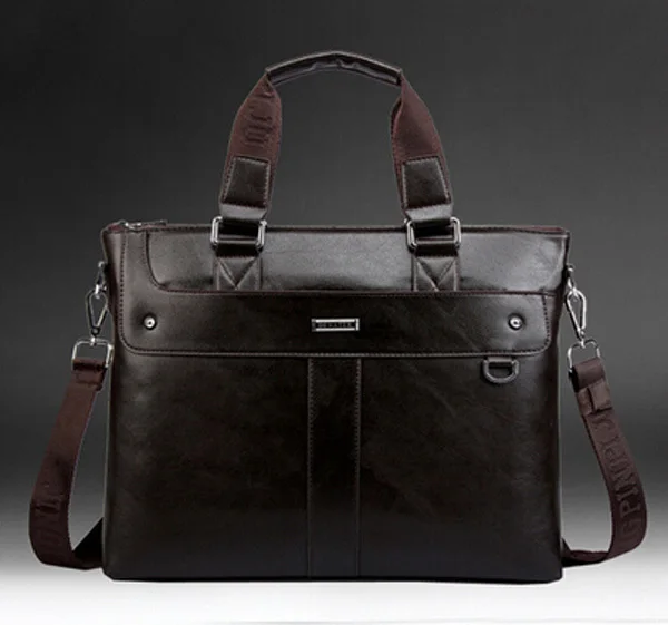 Briefcases Business Bag PU Leather Briefcase Man Bags Men's Handbags