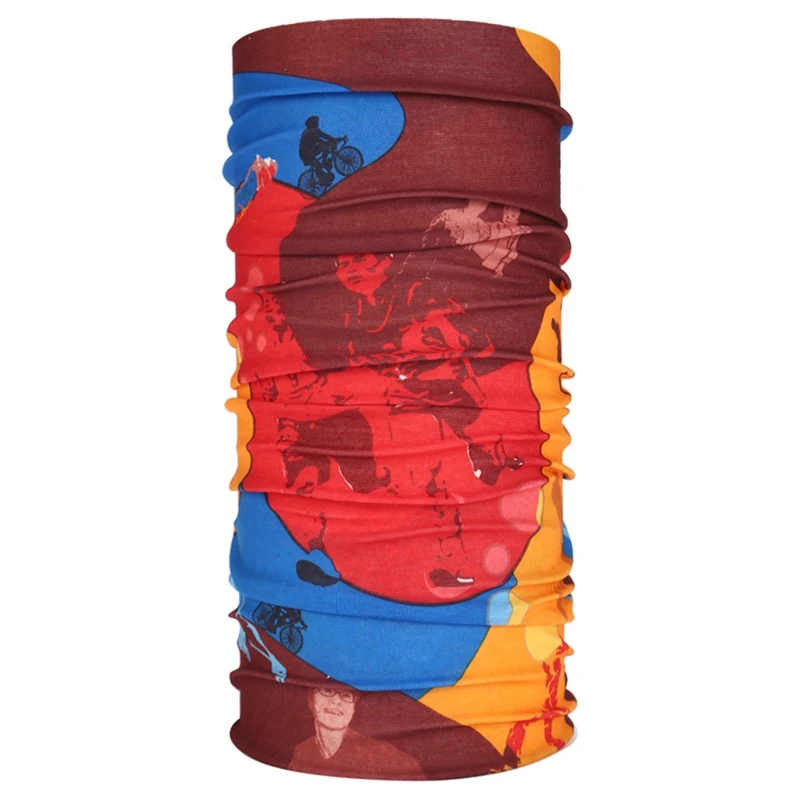 Красочные многофункциональный легкий дышащий пыленепроницаемый анти-пот повязка на голову шарф Альпинизм Туризм Велоспорт маска для лица - Цвет: A85