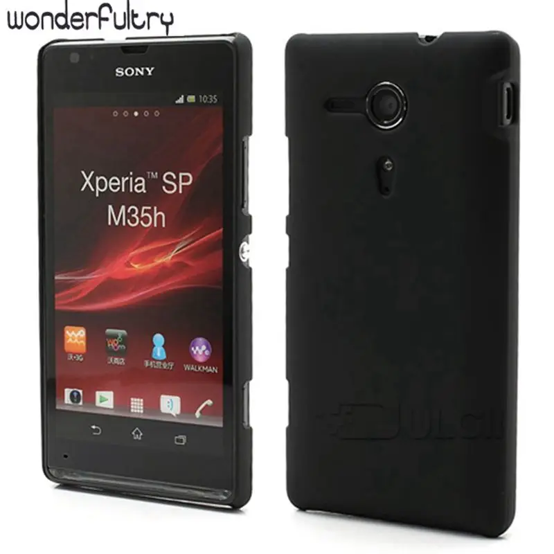 Wonderfultry Капа для sony Xperia SP Дело Прорезиненные Hard cover аксессуары C5303 M35h Z1 Z2 XZ XZS E5 A3 A5 |