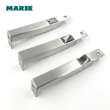 Stainless Steel Door Bolts Security Door Latch Bolt Guard Flush Latch Slide Bolt Lock Door Hardware meticulous european ivory white interior door lock indoor latch bolt room door security panel steel lock handle with key