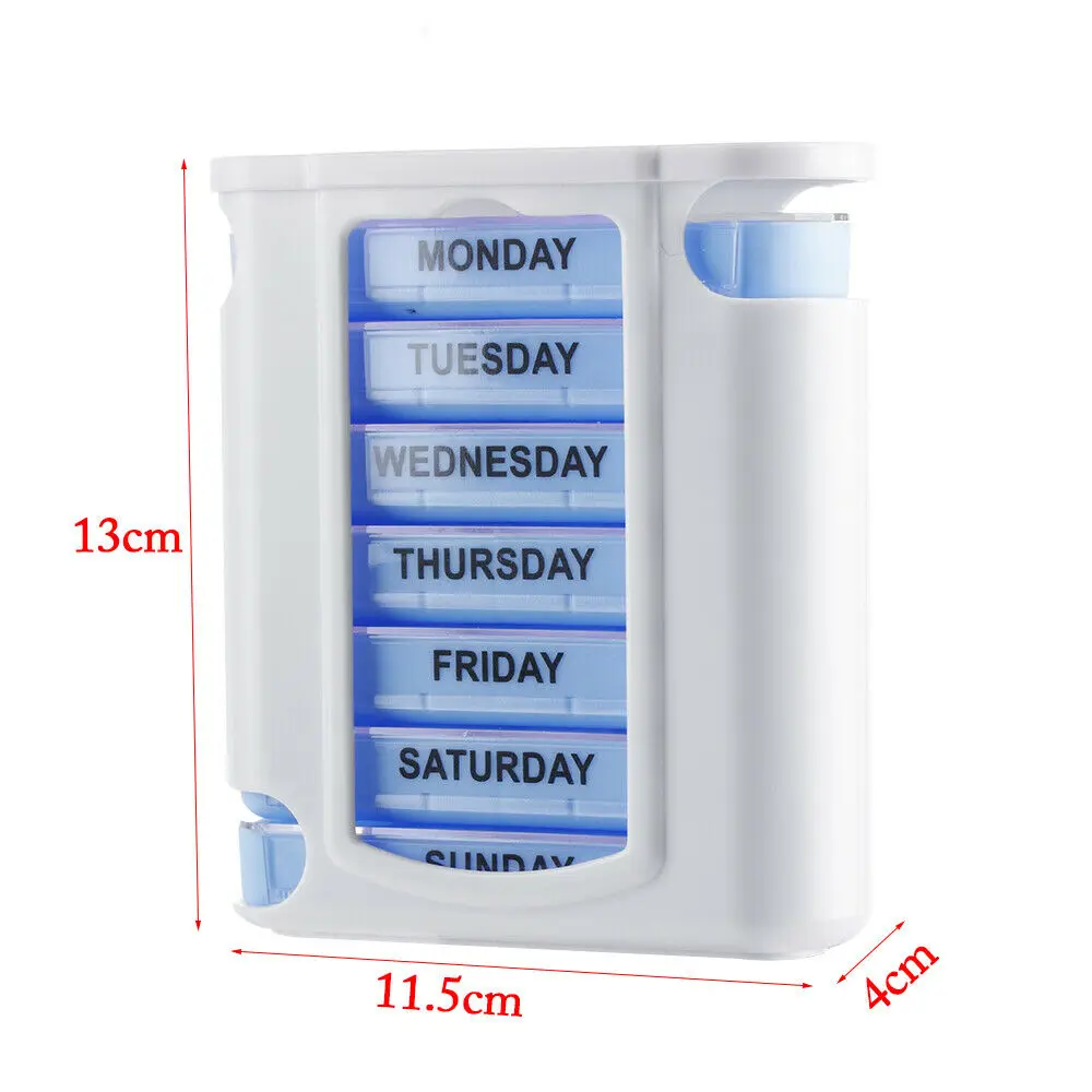 28 слотов 7 дней недели сетки портативный лекарственный планшет держатель для лекарств коробка для хранения таблеток кейс Органайзер