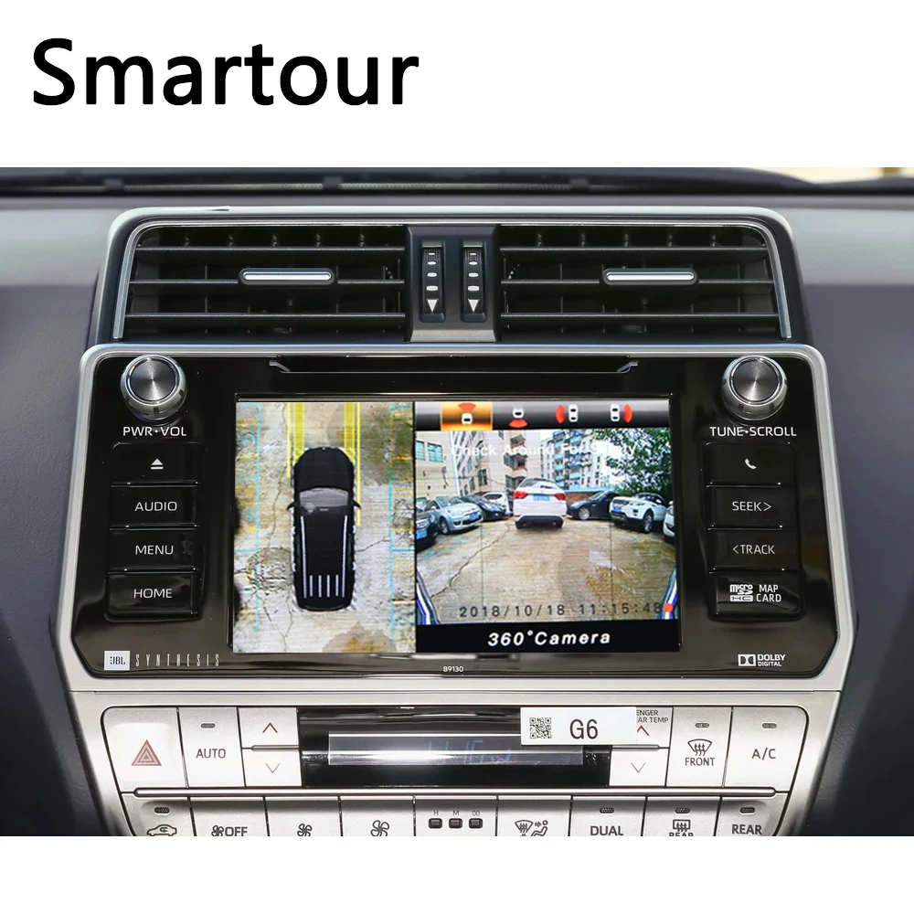 Smartour car 360 градусов 3D HD панорама с видом птицы система объемного вида специально для Honda Odyssey Автомобильный видеорегистратор 1280P запись