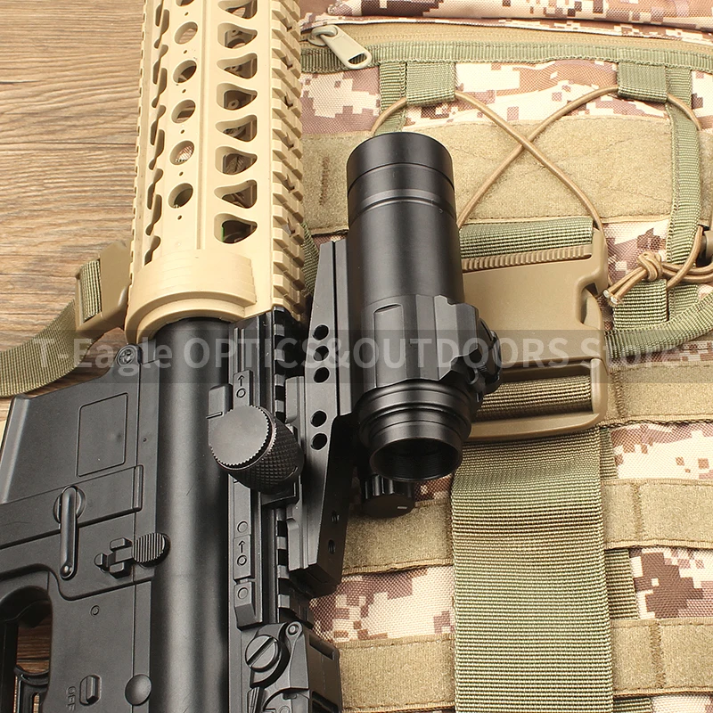 M4 المهنية منظر نقطة حمراء مزيج البصر ل 20 مللي متر السكك الحديدية بندقية الادسنس في الهواء الطلق الصيد نطاق بندقية riflescope الصيد البصريات