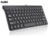 KuWFi New Keyboard Ultra thin Quiet Small Size 78 Keys Mini Multimedia USB Keyboard For Laptop PC Macbook ► Photo 3/6