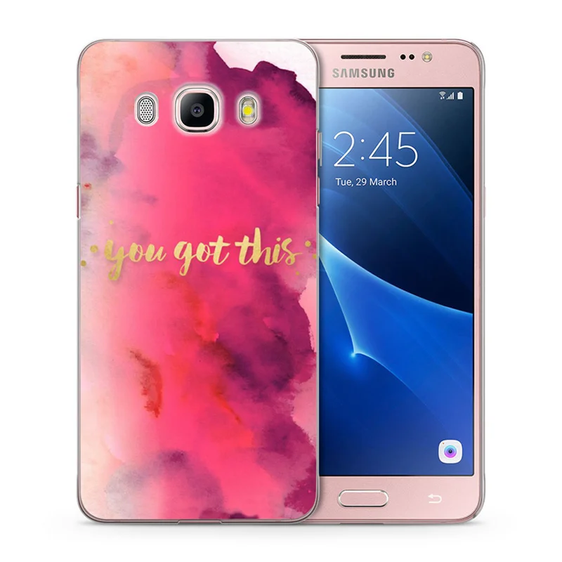 Вдохновляющие мотивирующие цитаты Чехлы для мобильных телефонов Samsung Galaxy J1 J3 J5 J7