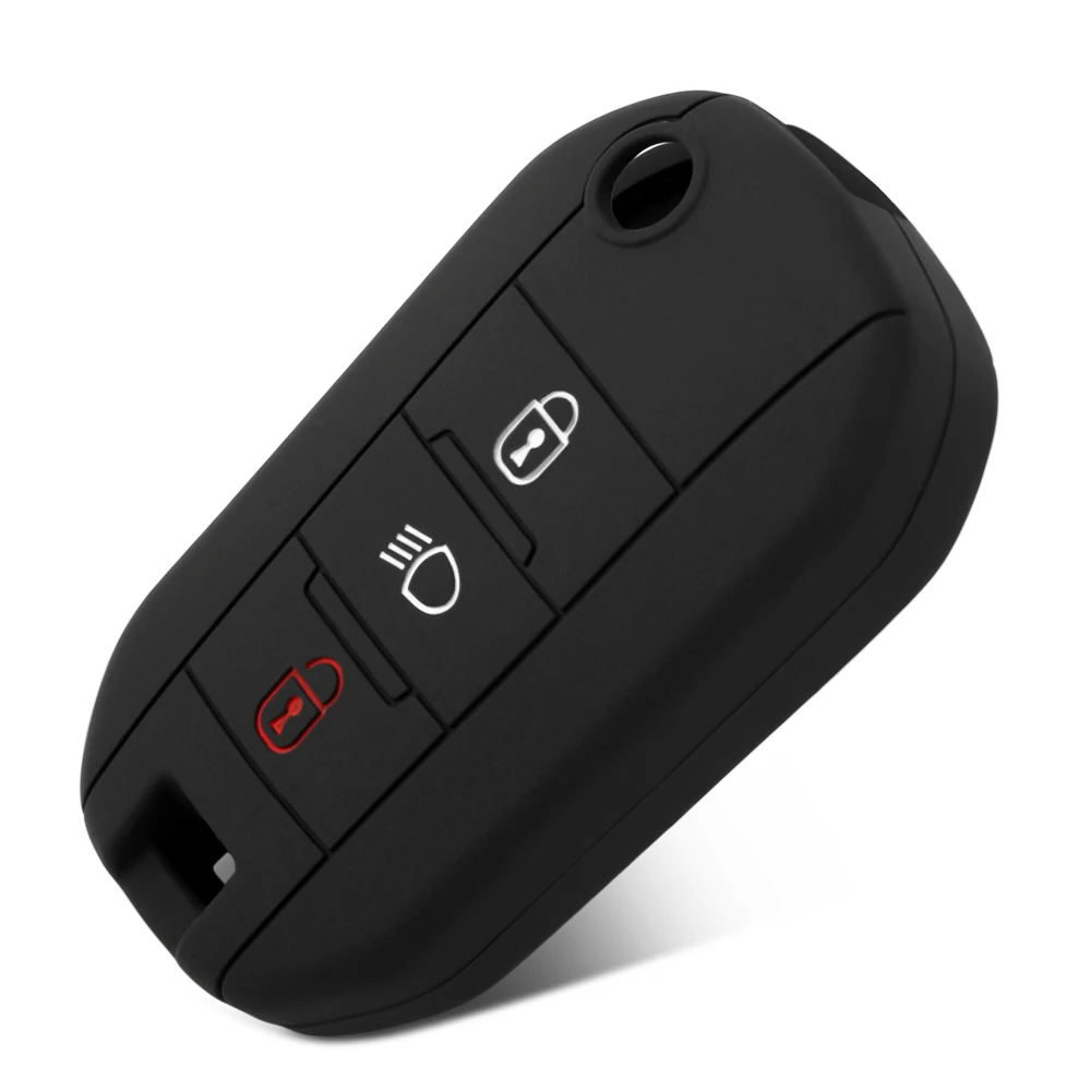 3 кнопки для Citroen C4L CACTUS C5 C3 C6 C8 Picasso Xsara защитный силиконовый Автомобильный Брелок