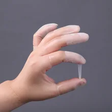 1000 шт./упак. ультра-тонкие антистатический нажатием защита подсчета, латекс работы напальчники одноразовые электроники, Спецодежда медицинская