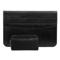 מחשב נייד 11 12in ה- MacBook Air מחשב נייד שרוול תיק Case-תכליתית פאוץ ליותר 12in Pro Retina 11 דק מגנטי כיסוי + פאוור Bag (5)