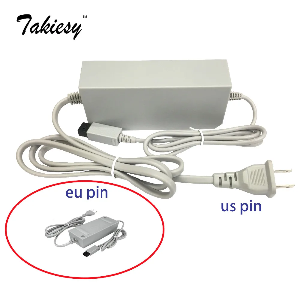 

1PCS AC US/UE Plug Power Adapter Supply Cord Cable Charger For Nintendo Wii whosale instock