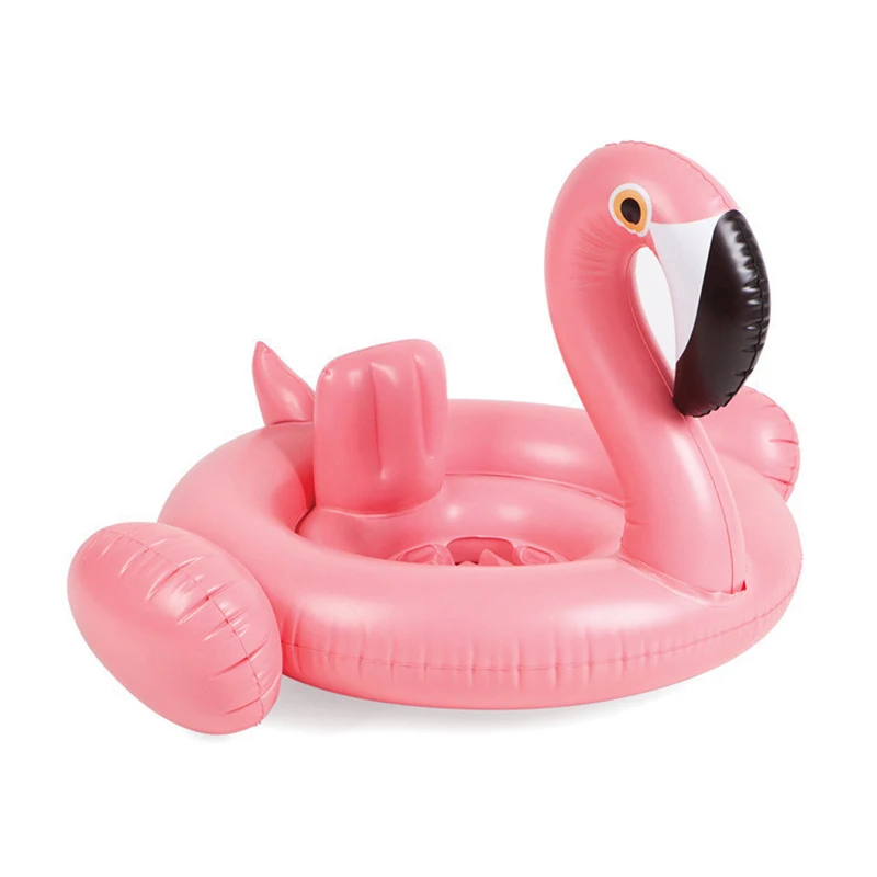  New Design Baby Inflatable Pink Swan Pool Float Mat Inflatable Flamingo Water Bed Kids Water Toys W