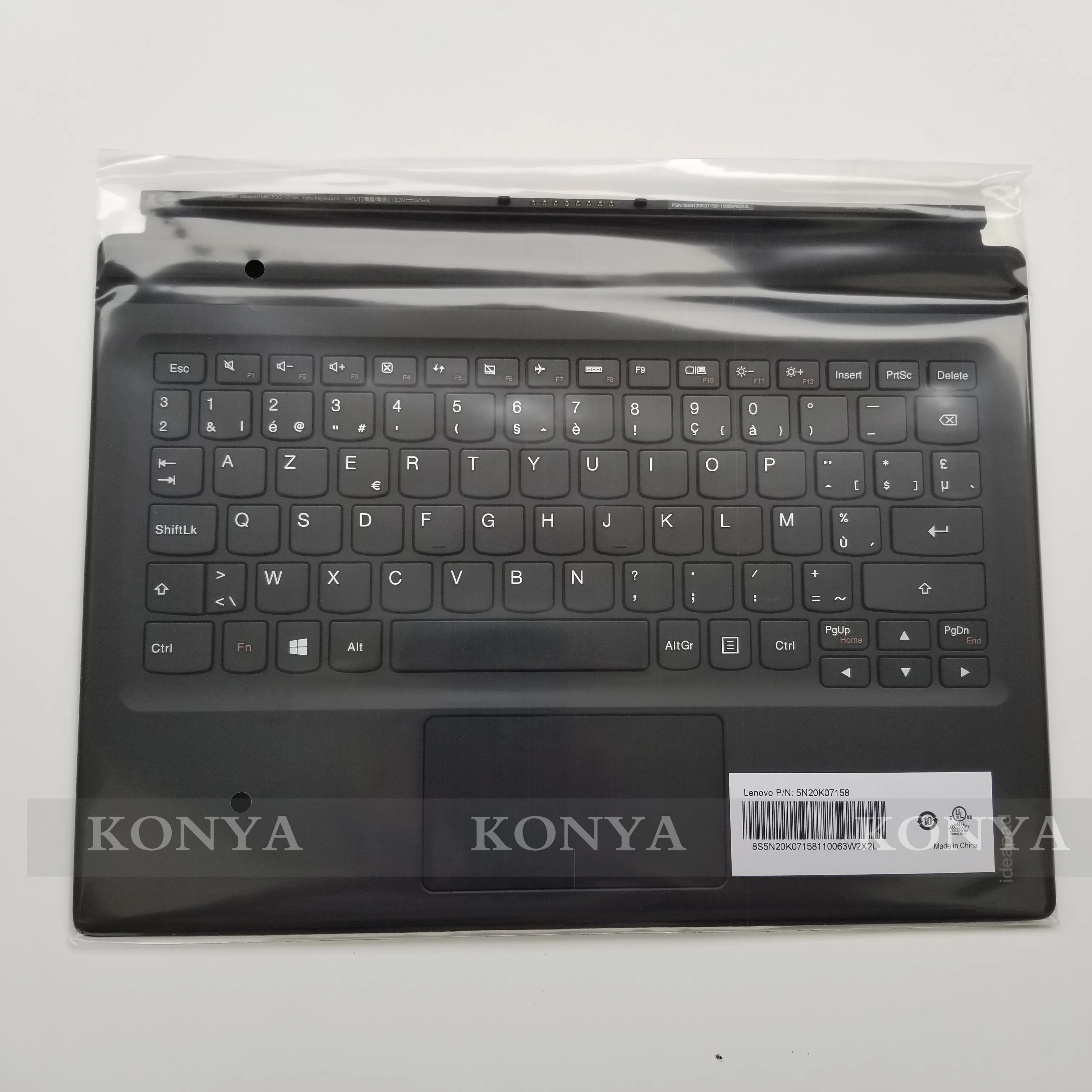 

New For Lenovo Ideapad MIIX700-12ISK PC Tablet 2-in-1 For Miix4 pro Keyboard Base 5N20K07158 (Belgian Version)