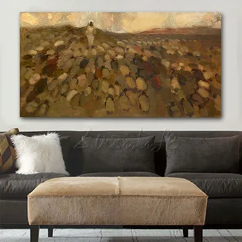 

Jesus Christ Jesus Canvas Posters and Prints Wall Art Pictures for living room Home Decor cuadros decoracion Oil painting 0018