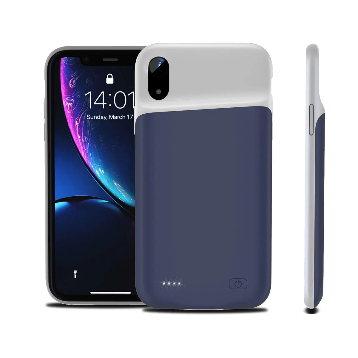 

For iPhone Xs Max X Xs XR Battery Charger Case 4000mAh Protable PowerBank Charging Cover for iPhone Xr 5200mAh Case with Audio