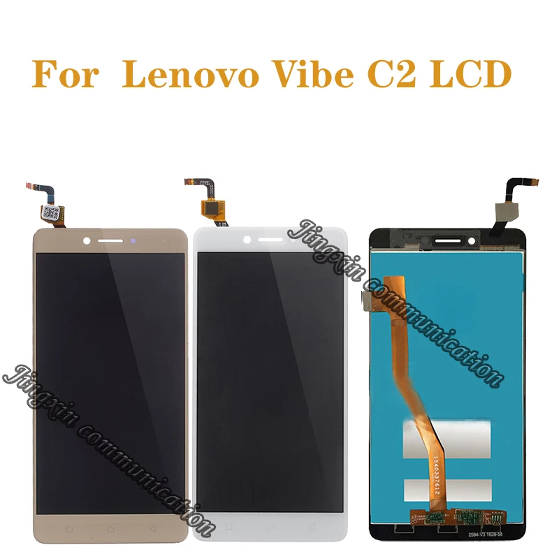 

5.5 inch 100% test for Lenovo K6 Note full LCD display digitizer touch screen component repair parts free shipping+tools