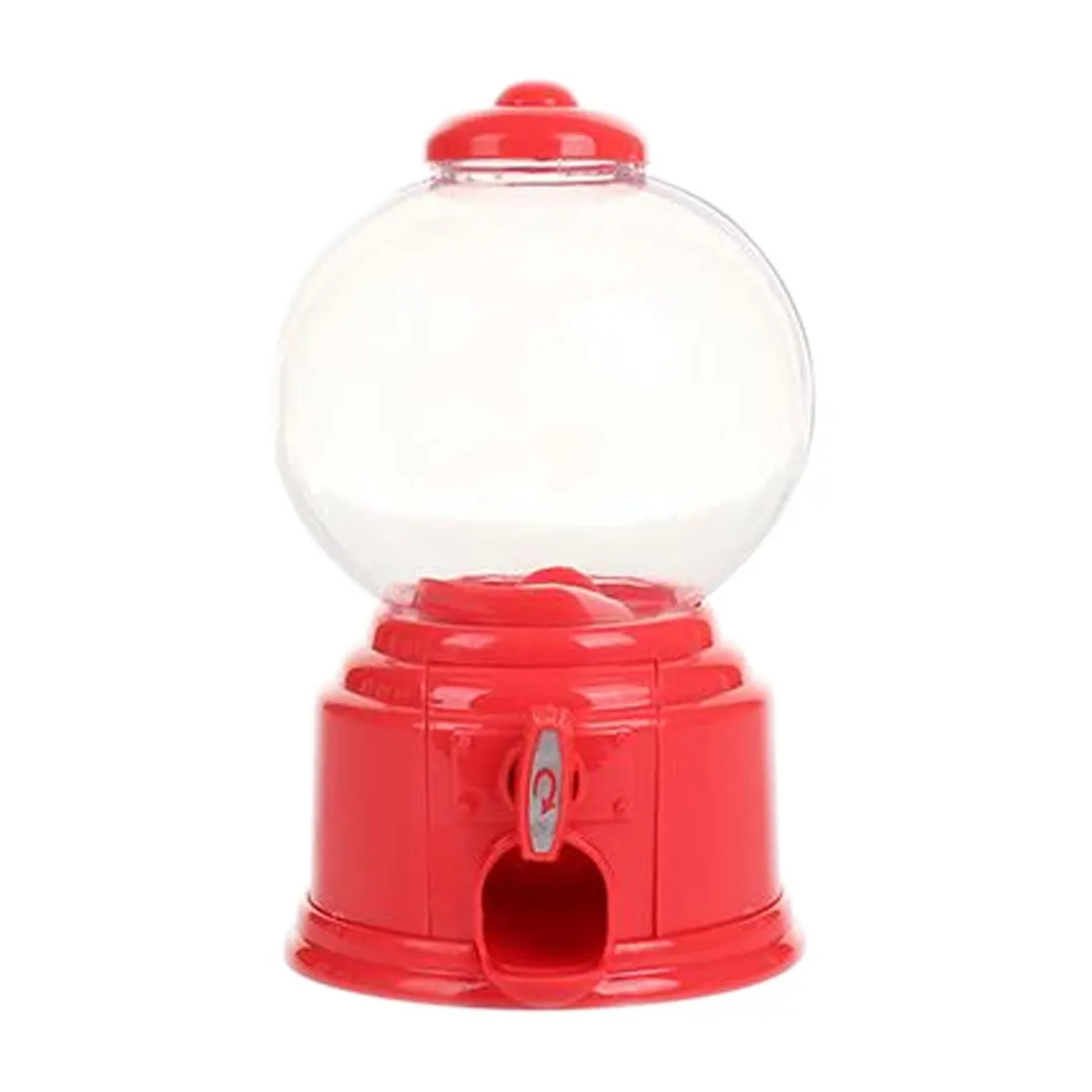 Мини конфеты машина пузырьковый аппарат для продажи жевательных резинок-шариков монета банк детские игрушки складская цена Рождественский подарок на день рождения - Цвет: Красный