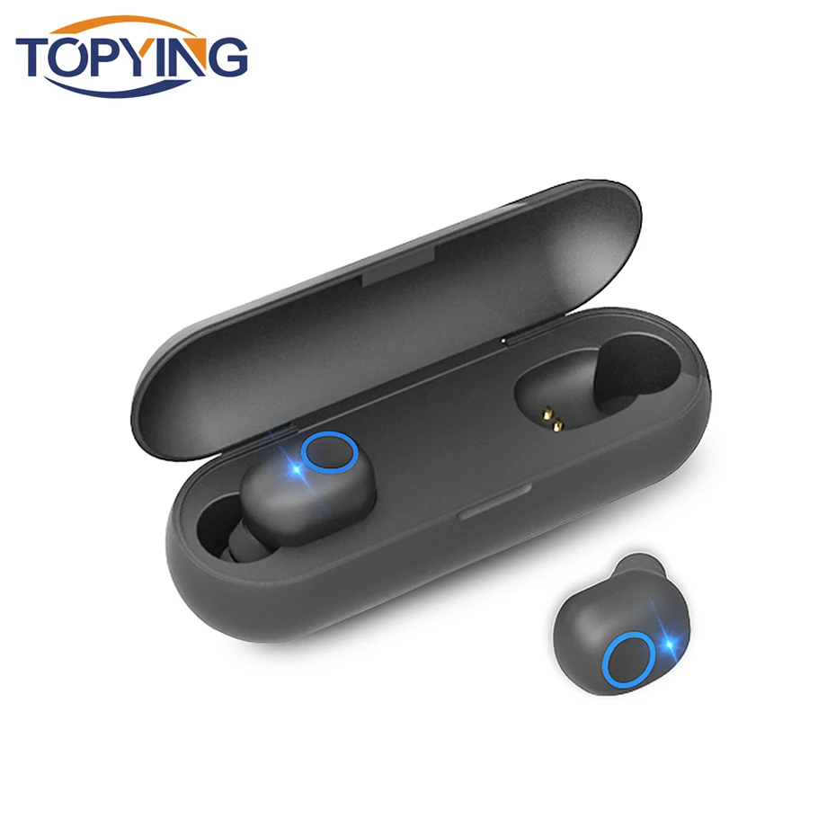TOPYING спортивные наушники Q1 беспроводные Bluetooth гарнитура игровая настоящие с