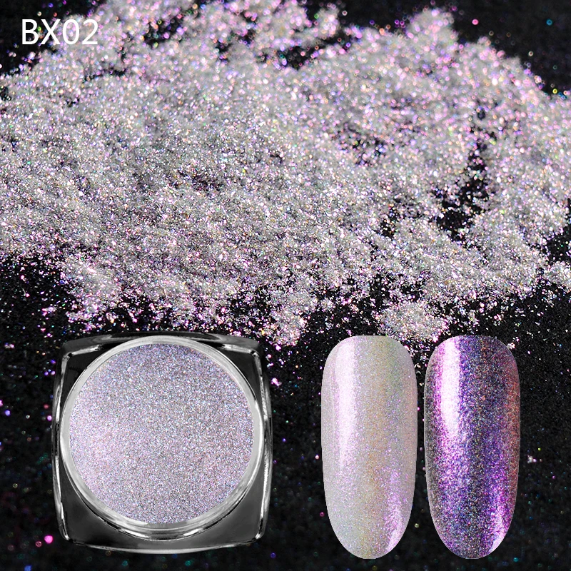 0.2g Nail Glitter Mix Colors Nail Art Fine Glitter Powder Dust UV Gel