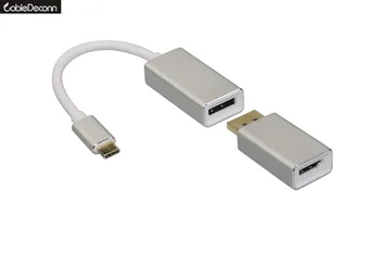 

usb-c to Displayport adapter dp to hdmi cable Multiple Combo usbc hdmi hub Multifunction converter for apple mackbook pro dell