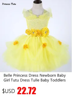 Новорожденных Крещение платье принцессы для маленьких девочек 1 год платье на день рождения свадебное нарядное платье-пачка для маленьких