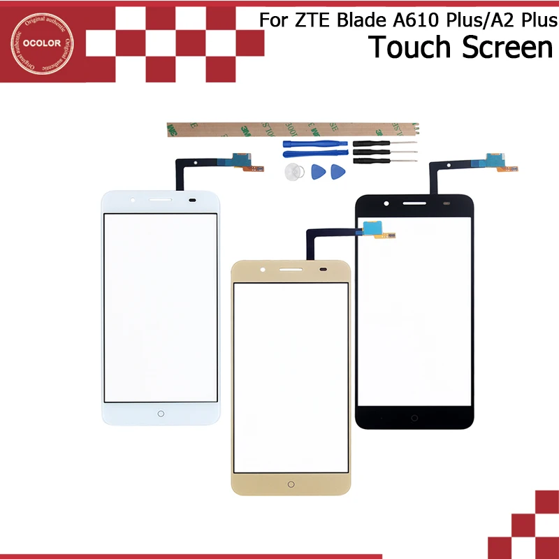 Ocolor для ZTE Blade A610 плюс Сенсорный экран планшета Сенсор Запчасти A2 мобильный