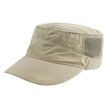 Бейсбольная быстросохнущая Повседневная рыболовная Кепка для гольфа, летняя шляпа, походная Регулируемая верхняя Солнцезащитная Спортивная Военная мода для взрослых
